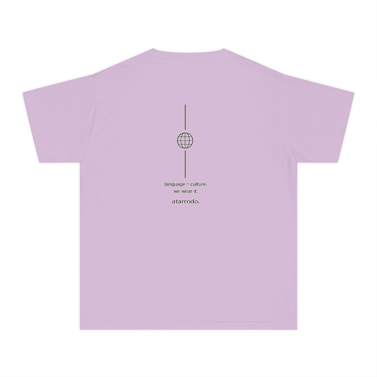 learn it. live it. speak it. own it. Youth Tee