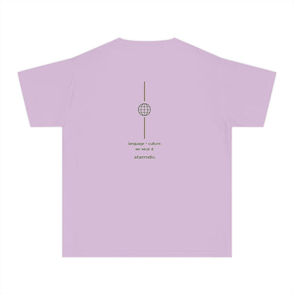 learn it. live it. speak it. own it. Youth Tee