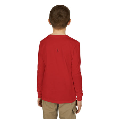 African Languages Collage Youth Long Sleeve Kids Tee