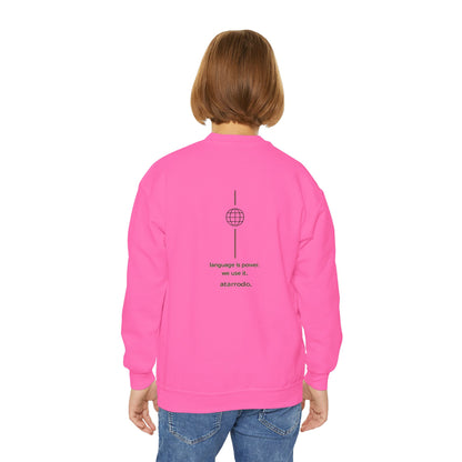 African Girls Speak Different Youth Sweatshirt