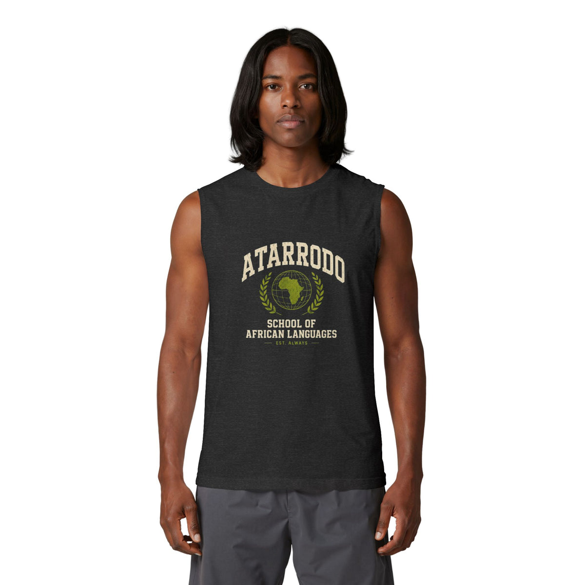 Atarrodo Unisex Jersey Muscle Tank