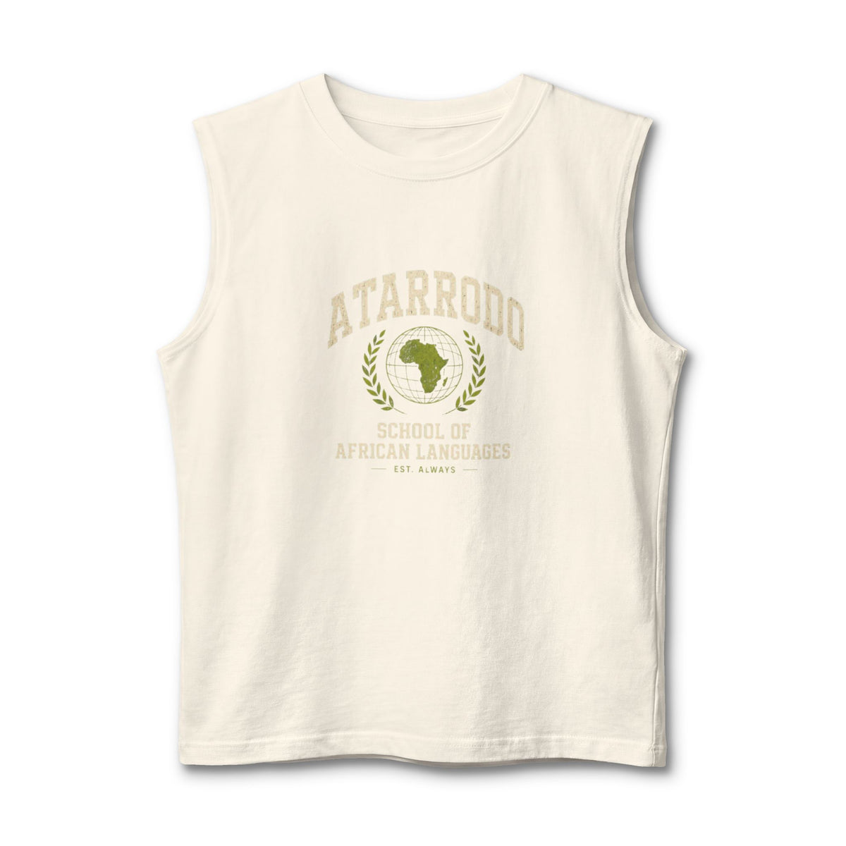 Atarrodo Unisex Jersey Muscle Tank