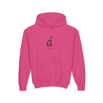 átarrodo Africa outline kids hoodie