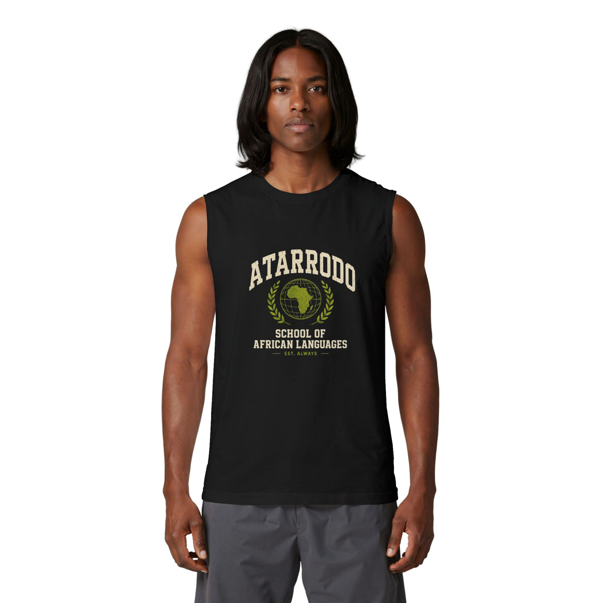 Atarrodo Unisex Jersey Muscle Tank