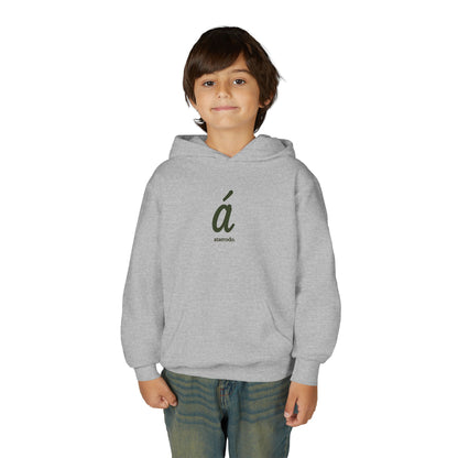 átarrodo Africa outline kids hoodie