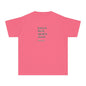 learn it. live it. speak it. own it. Youth Tee