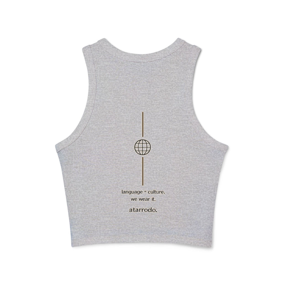 Learn it, Live it | Women's Micro Rib Racer Tank Top