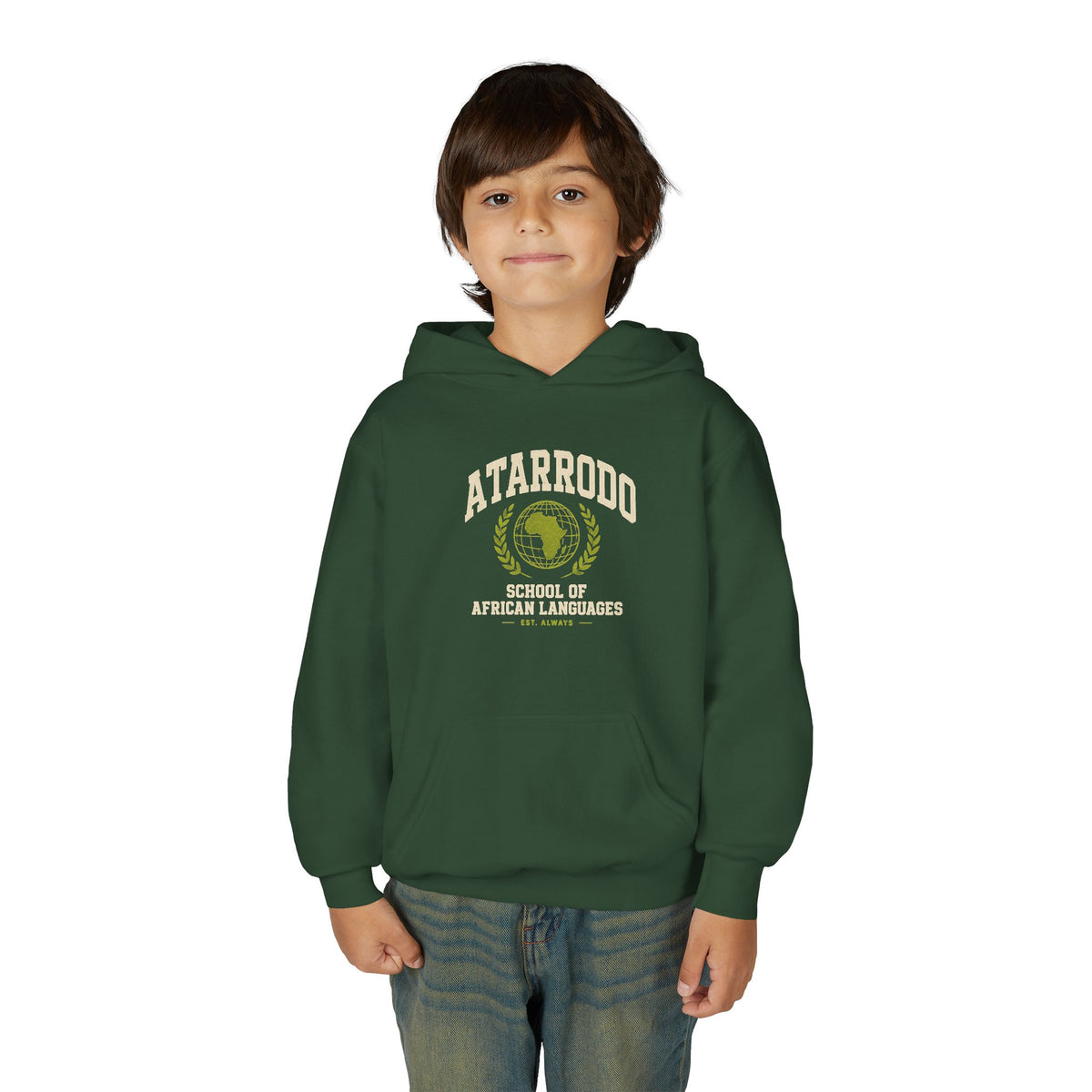 Atarrodo School of African Languages Hoodie | Kids