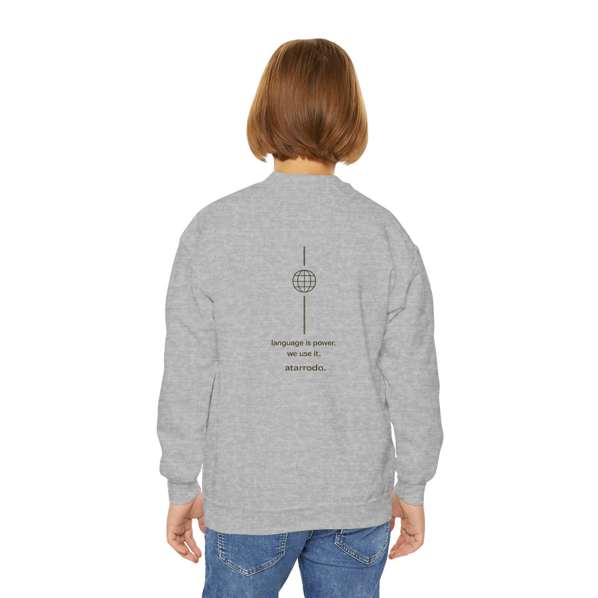 African Girls Speak Different Youth Sweatshirt