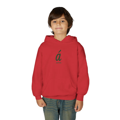 átarrodo Africa outline kids hoodie