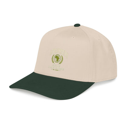 Atarrodo Mid Profile Baseball Cap | Two-Tone khaki green