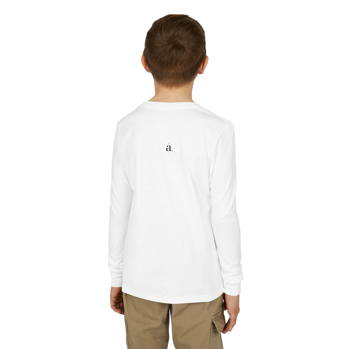African Languages Collage Youth Long Sleeve Kids Tee
