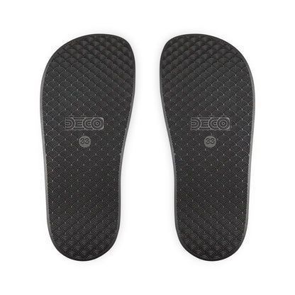 Laurel Wreath Initial Slide Sandals Youth Slides
