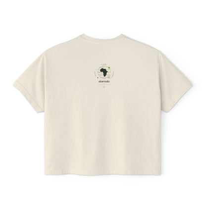 Multilingual by Blood | Women's Boxy Tee