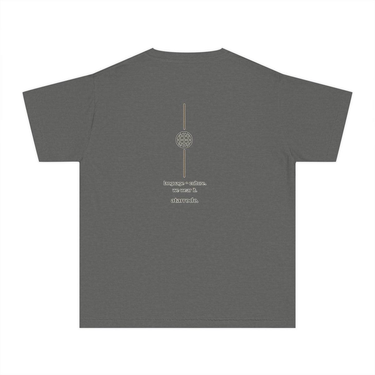 learn it. live it. speak it. own it. Youth Tee