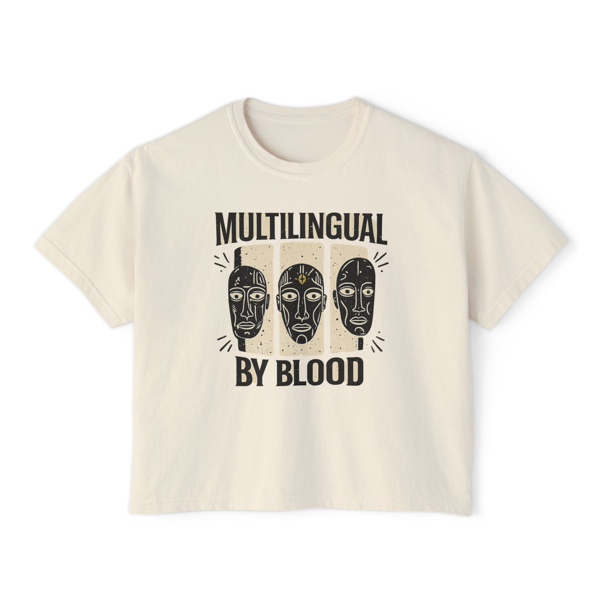 Multilingual by Blood | Women's Boxy Tee