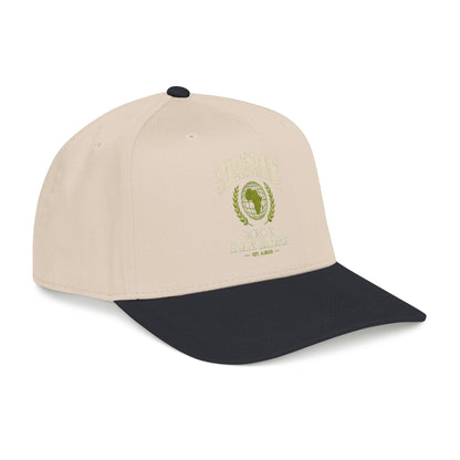 Atarrodo Mid Profile Baseball Cap | Two-Tone khaki green