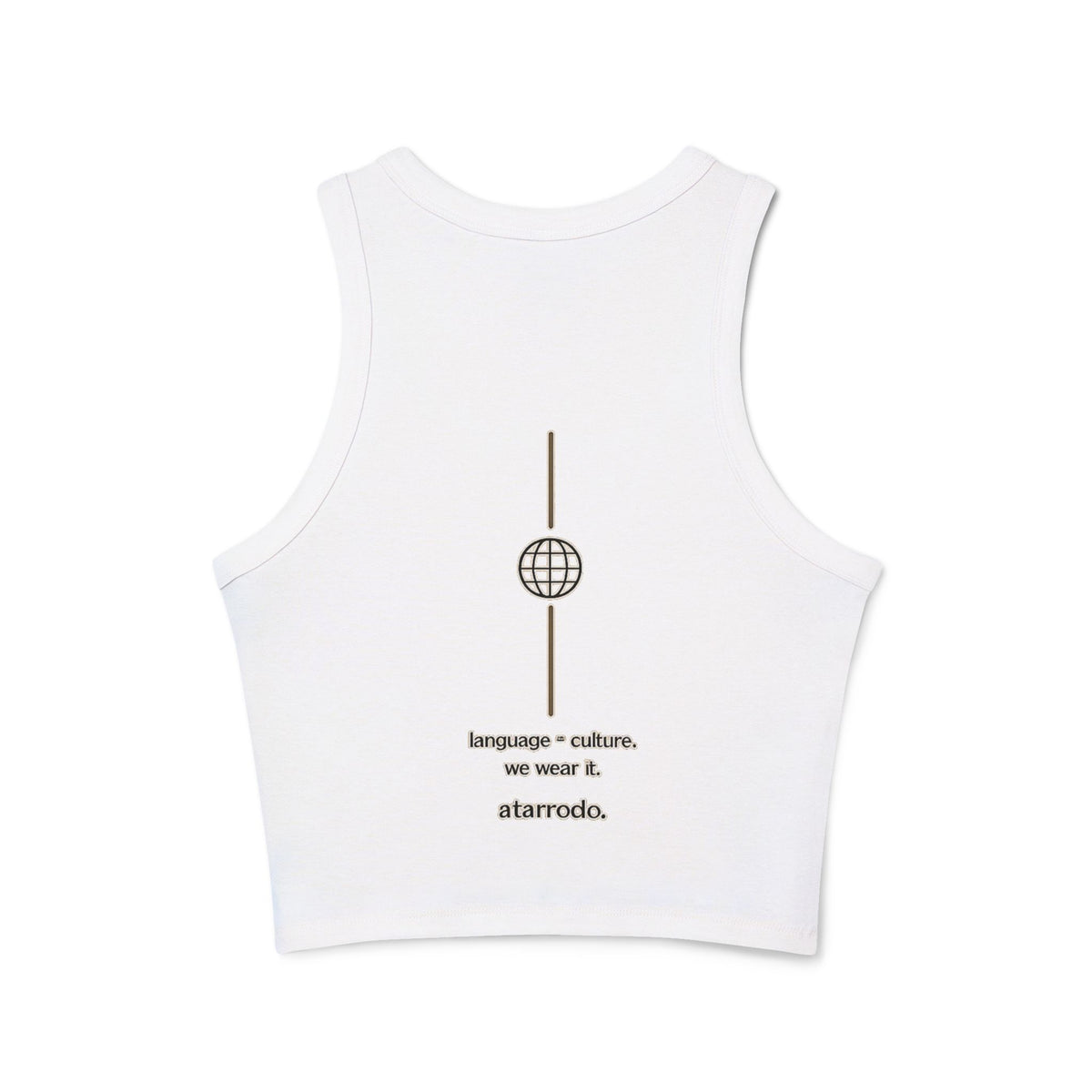 Learn it, Live it | Women's Micro Rib Racer Tank Top