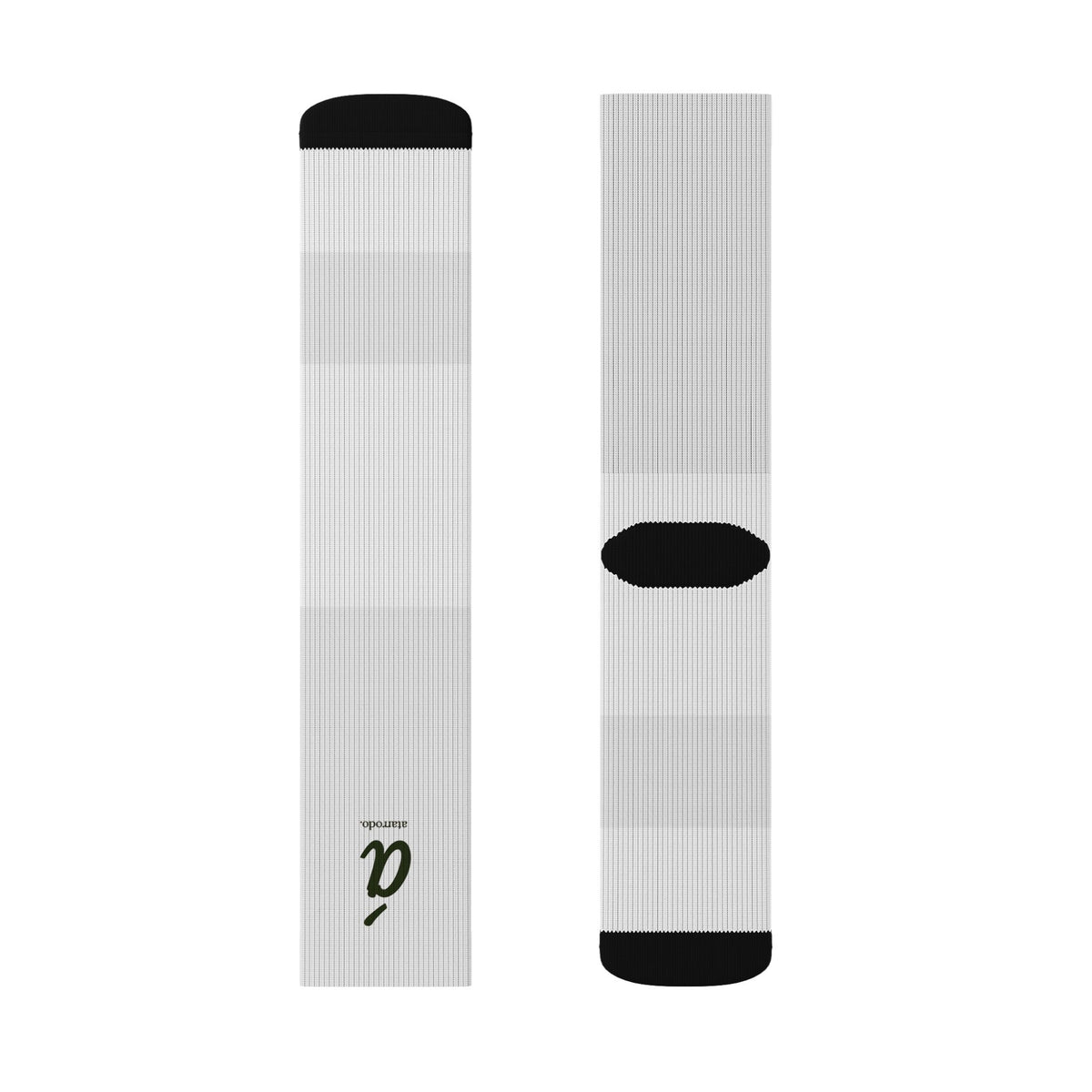 Atarrodo Striped Crew Socks | Sublimation Socks
