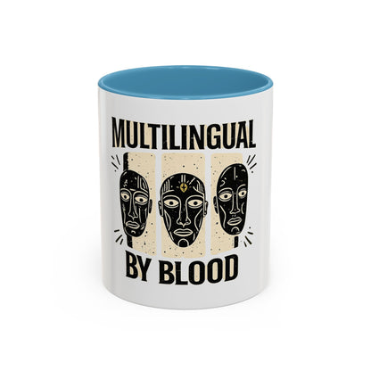 Multilingual by Blood | Accent Coffee Mug