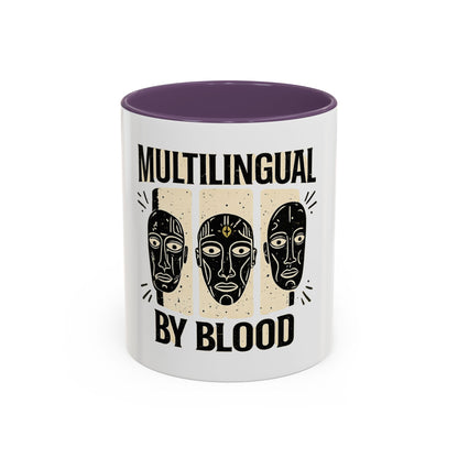 Multilingual by Blood | Accent Coffee Mug