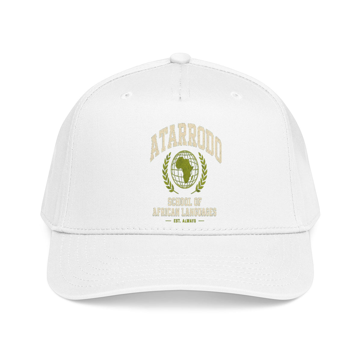 Atarrodo Mid Profile Baseball Cap | Two-Tone khaki green