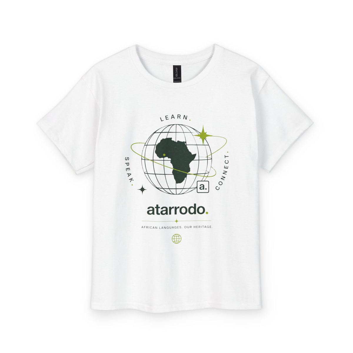 Africa Globe Map tee | Children Tee