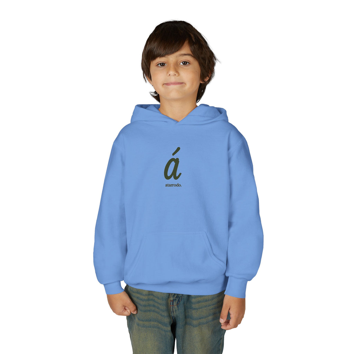 átarrodo Africa outline kids hoodie