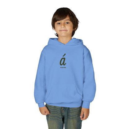 átarrodo Africa outline kids hoodie