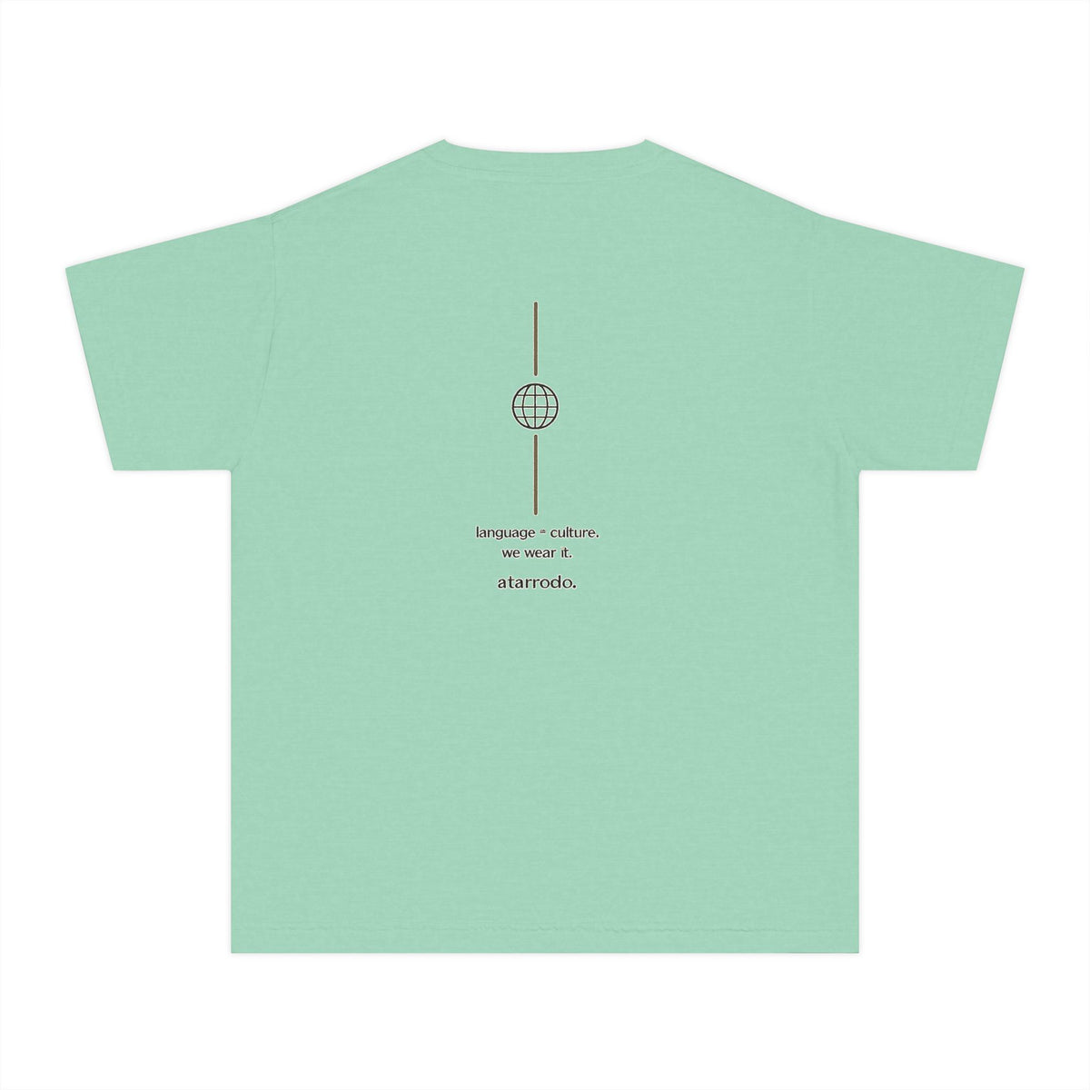 learn it. live it. speak it. own it. Youth Tee