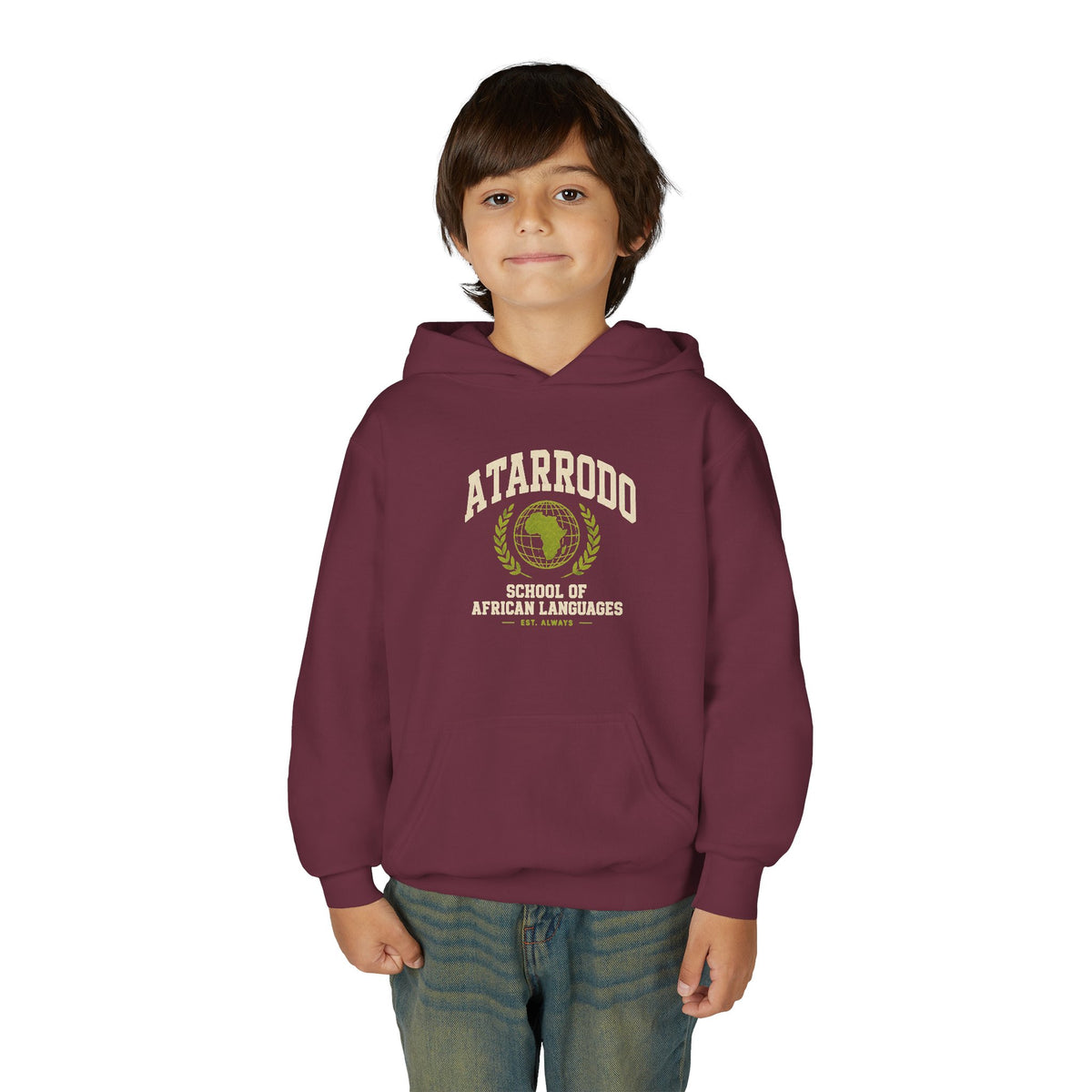 Atarrodo School of African Languages Hoodie | Kids