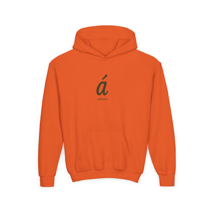átarrodo Africa outline kids hoodie