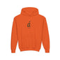 átarrodo Africa outline kids hoodie
