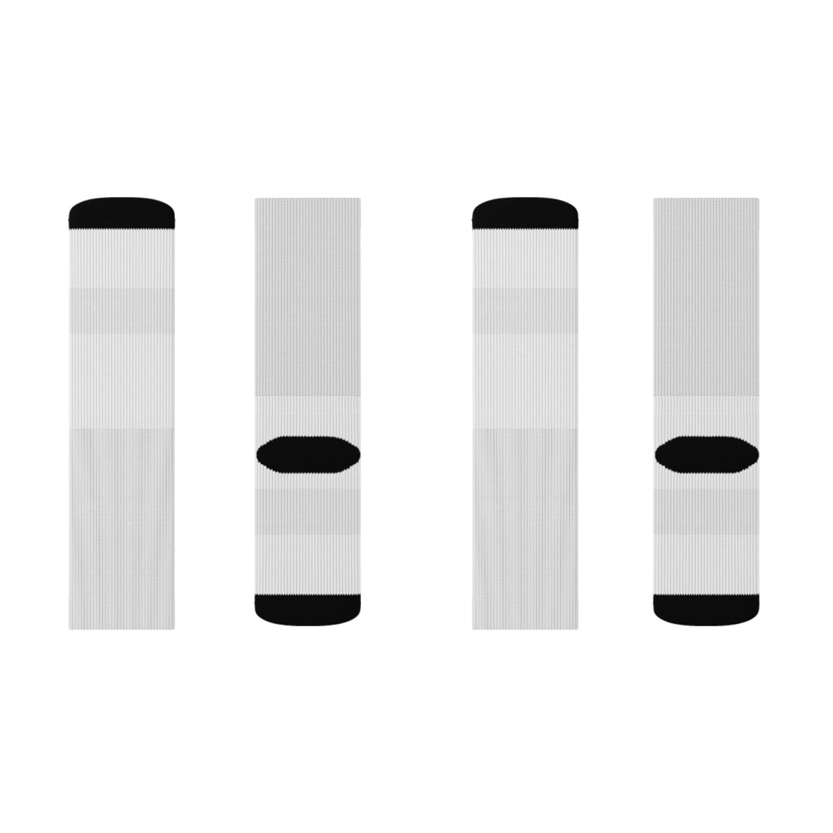 Atarrodo Striped Crew Socks | Sublimation Socks
