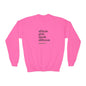 African Girls Speak Different Youth Sweatshirt