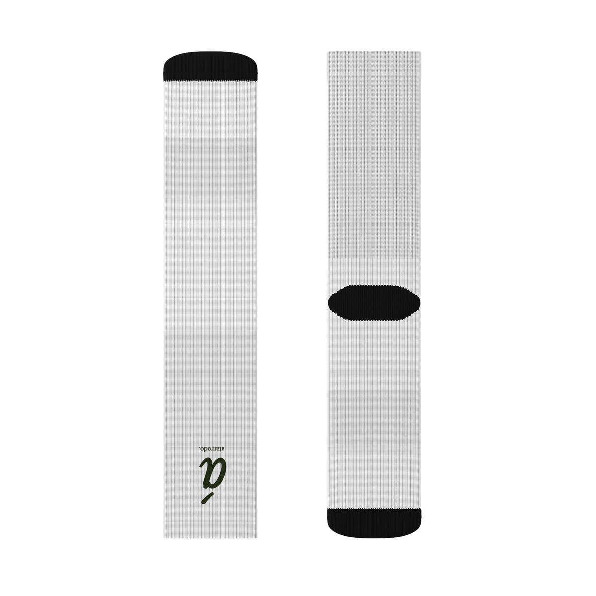 Atarrodo Striped Crew Socks | Sublimation Socks