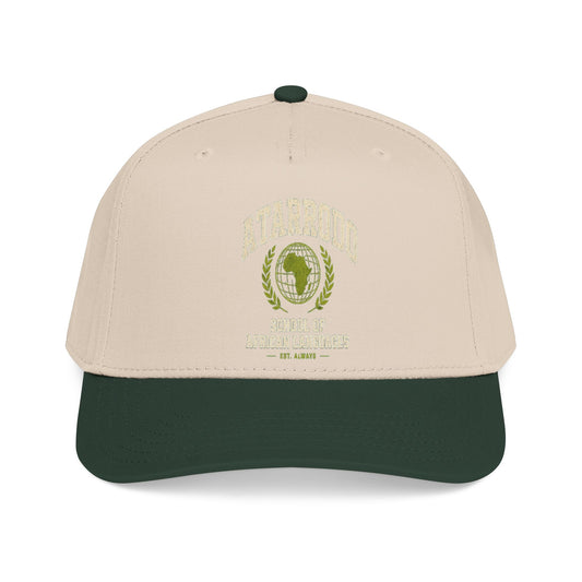 Atarrodo Mid Profile Baseball Cap | Two-Tone khaki green