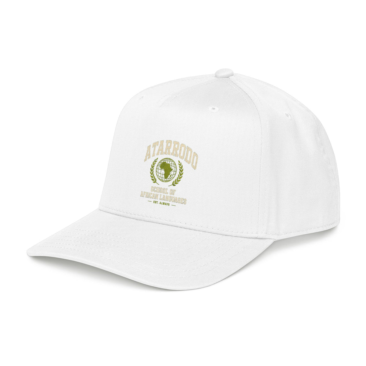 Atarrodo Mid Profile Baseball Cap | Two-Tone khaki green