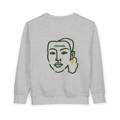 Multilingual Muse toddler sweatshirt