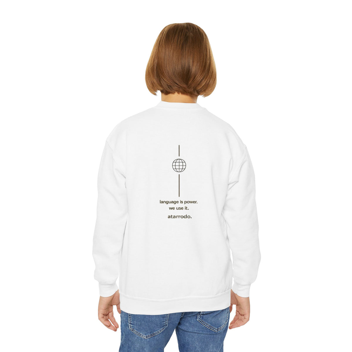 African Girls Speak Different Youth Sweatshirt