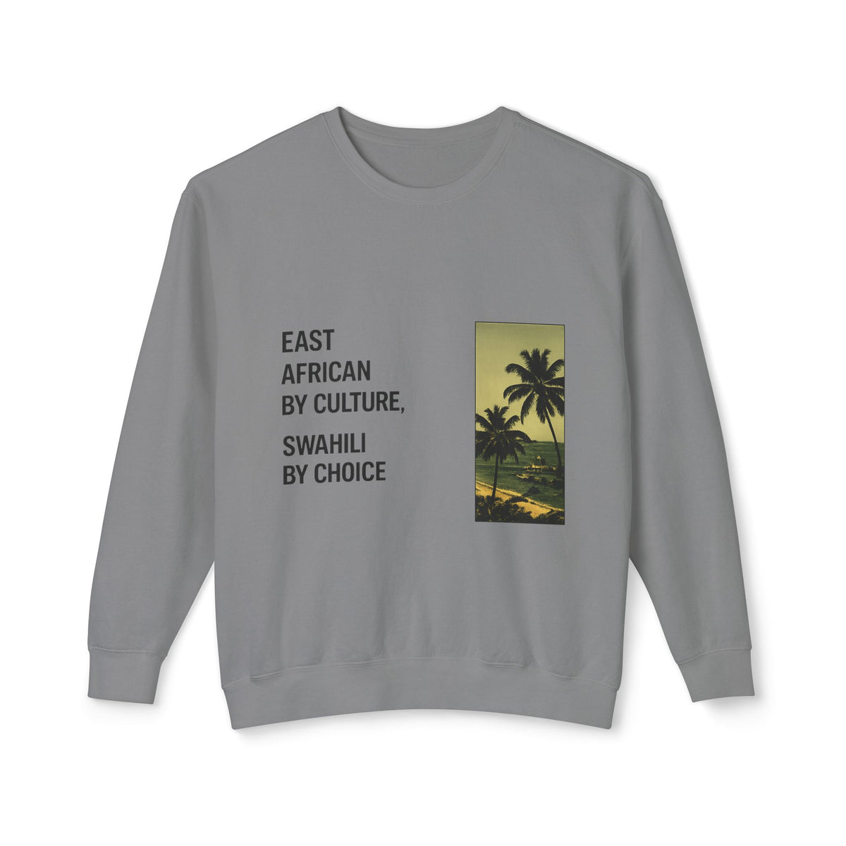 East African by Culture | Unisex Lightweight Crewneck Sweatshirt