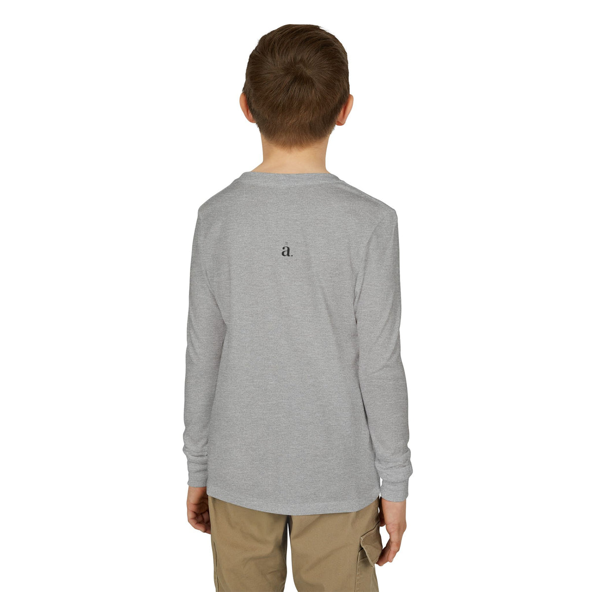 African Languages Collage Youth Long Sleeve Kids Tee