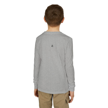 African Languages Collage Youth Long Sleeve Kids Tee