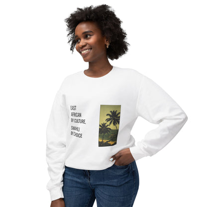 East African by Culture | Unisex Lightweight Crewneck Sweatshirt