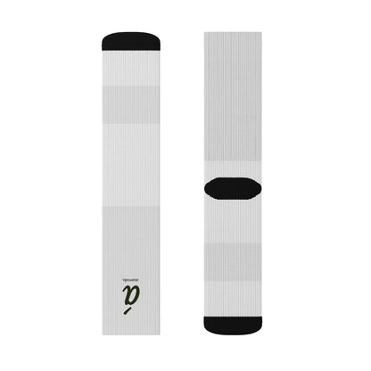 Atarrodo Striped Crew Socks | Sublimation Socks