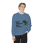 Born American, Built African Unisex | Garment-Dyed Sweatshirt