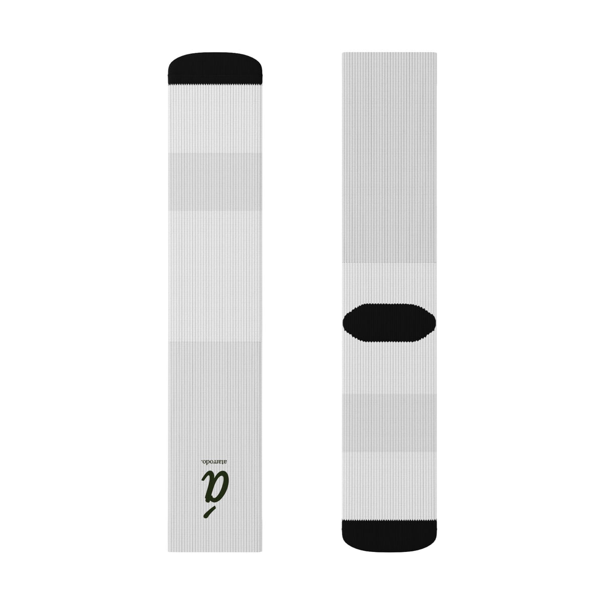 Atarrodo Striped Crew Socks | Sublimation Socks