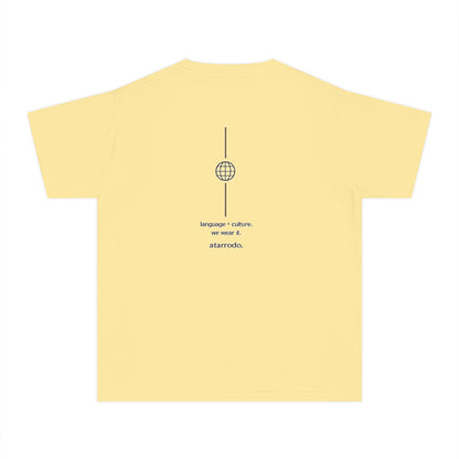 learn it. live it. speak it. own it. Youth Tee