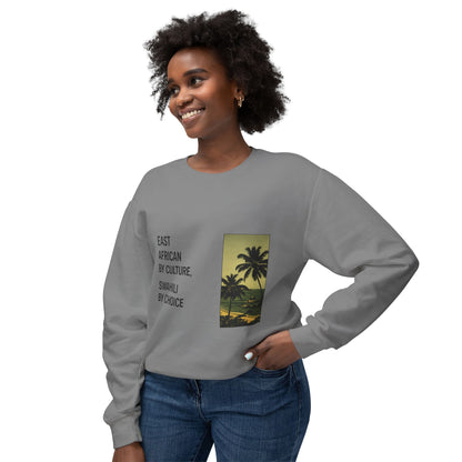 East African by Culture | Unisex Lightweight Crewneck Sweatshirt