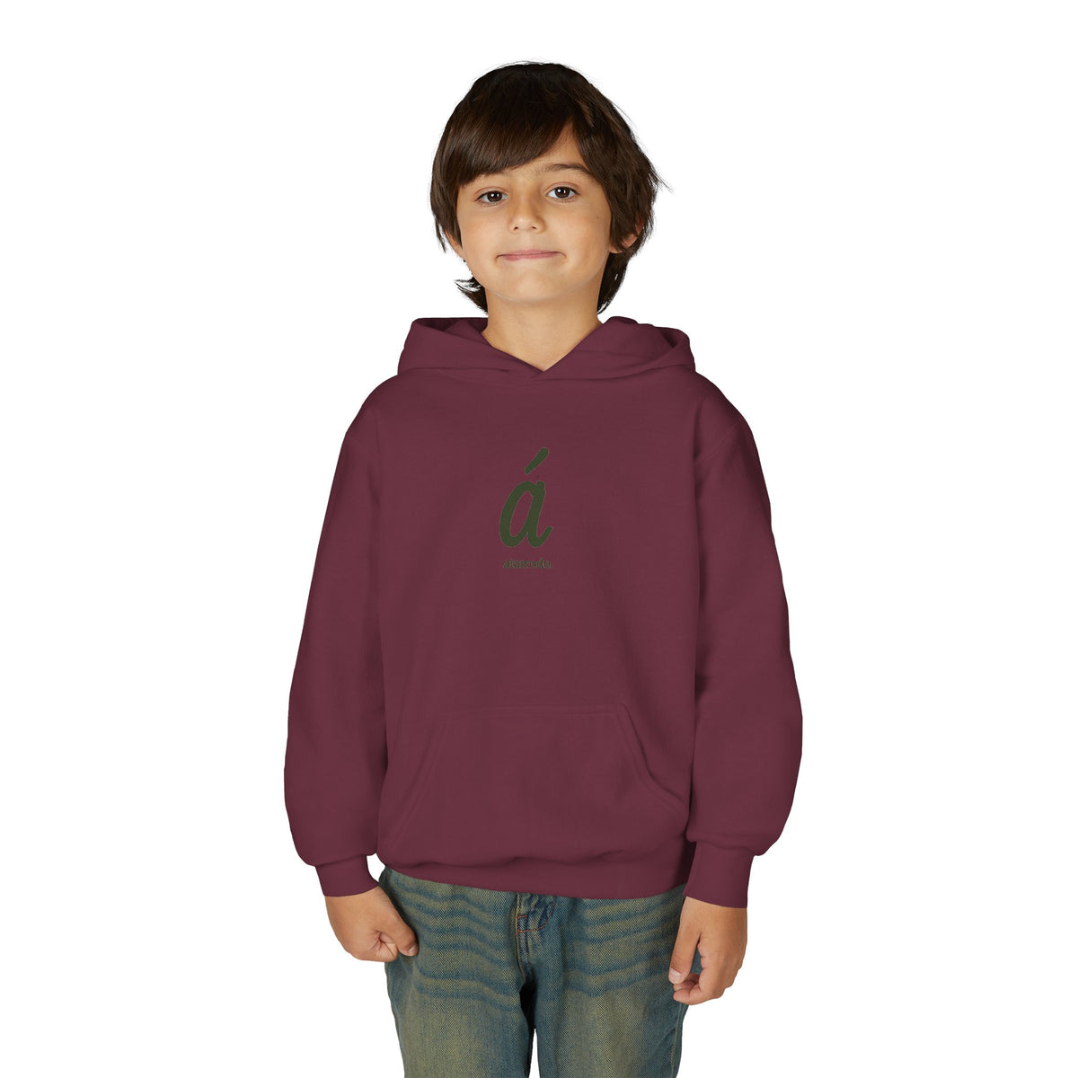 átarrodo Africa outline kids hoodie